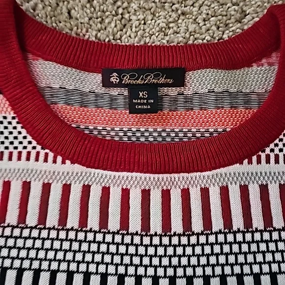 Brooks Brothers Striped Cardigan Sweater Set - Picture 11 of 14